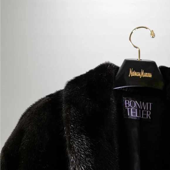 Vintage Bonwit Teller Black Mink Coat — Black Friday Sale!